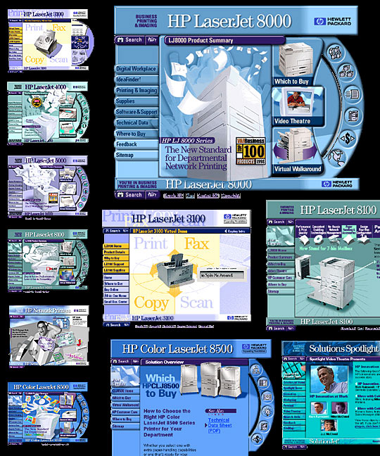 HP Laser Systems Design by HoloCosmos