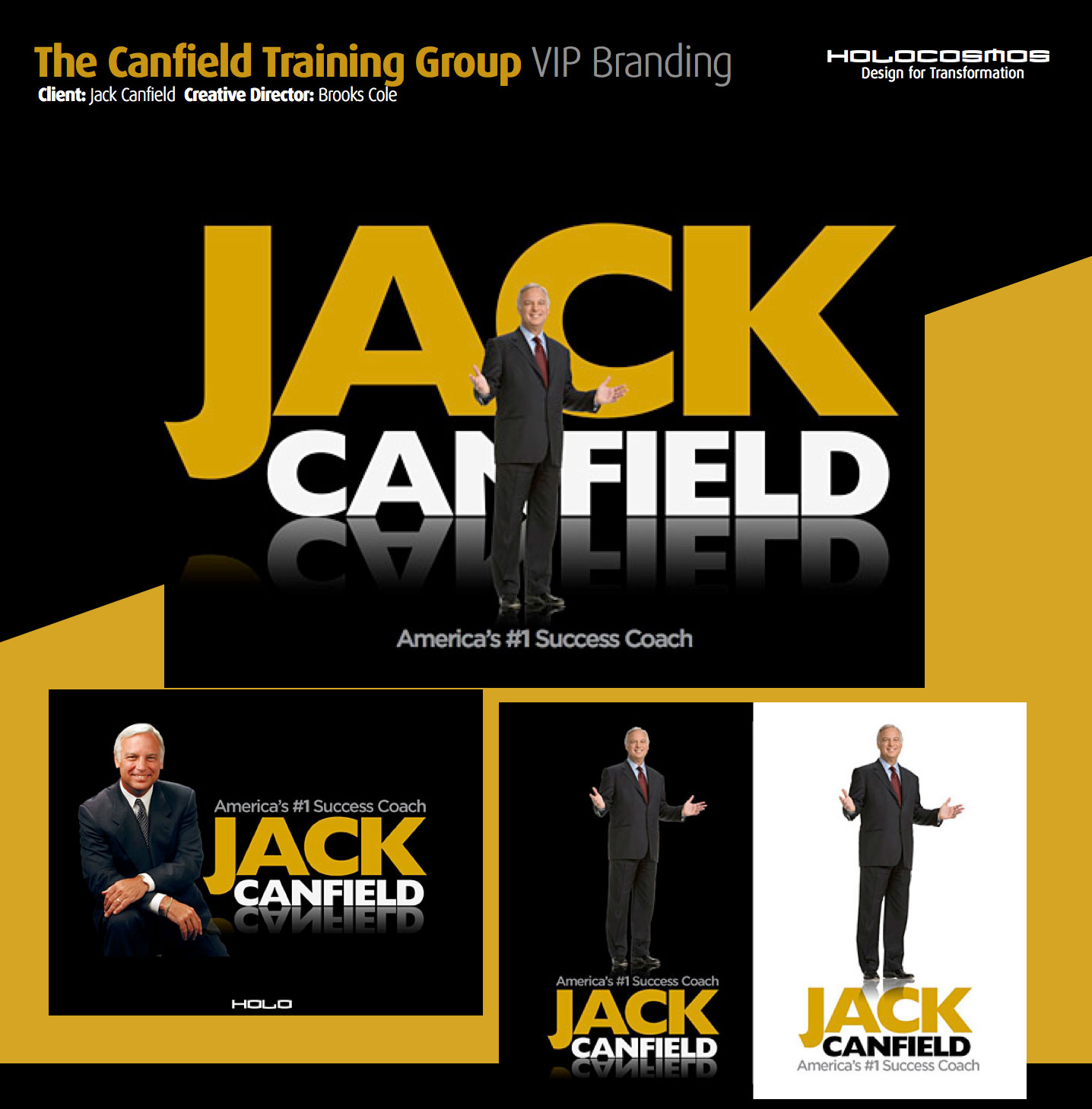 Jack Canfield Corporate Branding by HoloCosmos